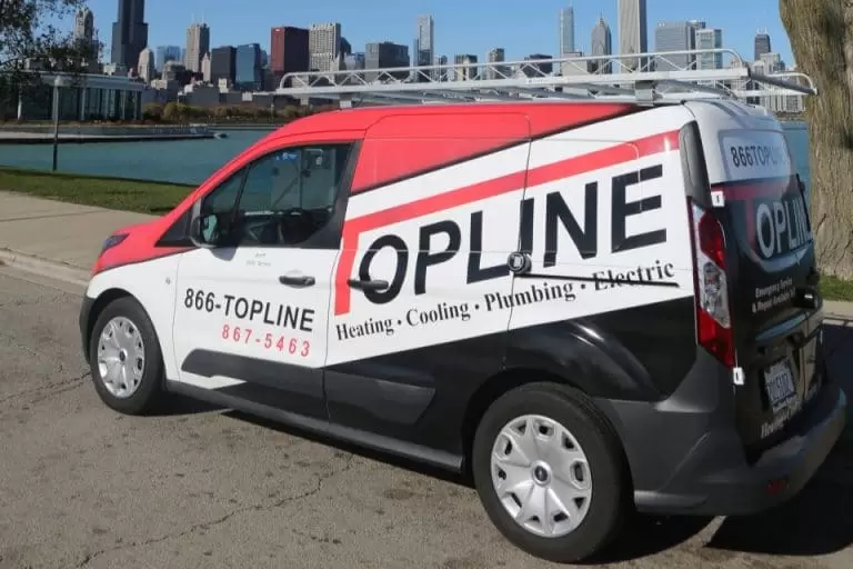 Topline Hvac Truck City Road